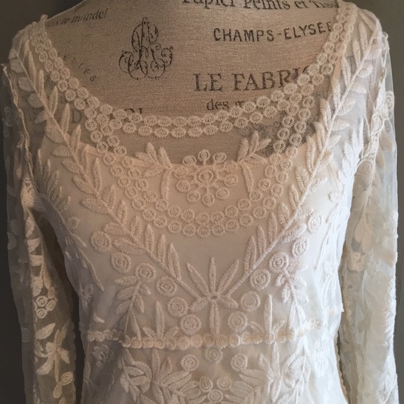 NWT Express Sheet Boho Dress - Picture 2 of 7